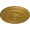 Ekena Millwork Kepler Traditional Ceiling Medallion (For Canopies up to 4 1/2"), 19 3/4"OD x 1 1/2"P, Pharaohs Gold CM20KPPGS - alternate 4